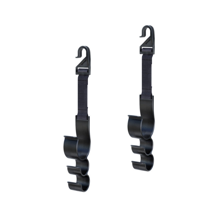 1pair Car Seat Back Umbrella Fixed Storage Hook, Standard, Adjustable