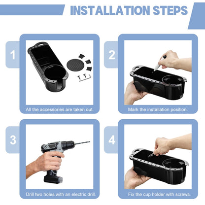 Yacht Cup Holder Fishing Tool Box Storage Rack