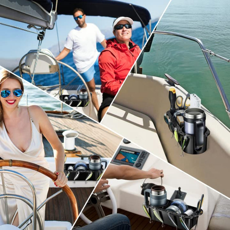 Yacht Cup Holder Fishing Tool Box Storage Rack