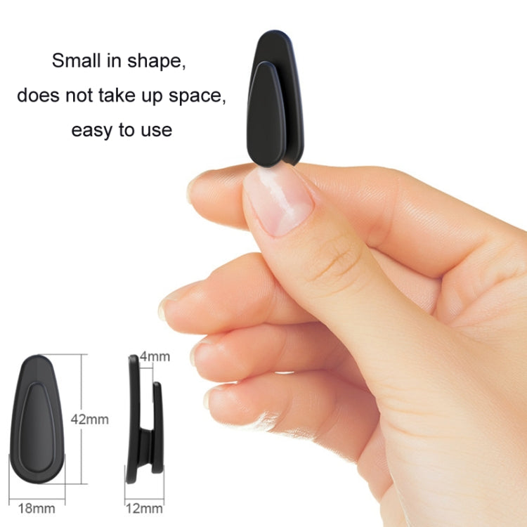 4pcs /Set Car Dashboard Adhesive Multifunctional Small Hook