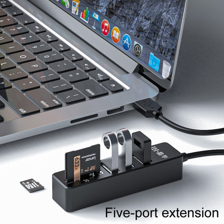 JINGHUA Z30 5-In-1 Docking Station Laptop USB2.0 Hub, Z30 5 In 1 USB2.0