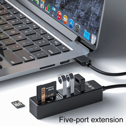 JINGHUA Z30 5-In-1 Docking Station Laptop USB2.0 Hub, Z30 5 In 1 USB2.0