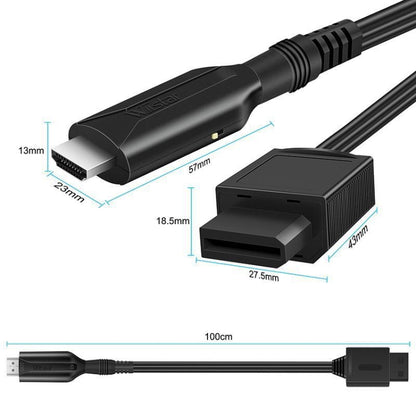 For Nintendo Wii To HDMI Converter  Adapter Cable 1m 1080P For Full HD Device, Wii To HDMI