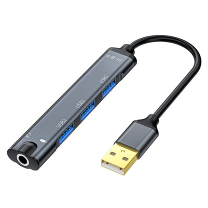 JINGHUA N800 Drive Free Sound Card Computer To Docking Station With Audio Interface, USB, Type-C