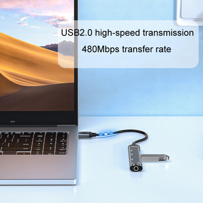 JINGHUA N800 Drive Free Sound Card Computer To Docking Station With Audio Interface, USB, Type-C