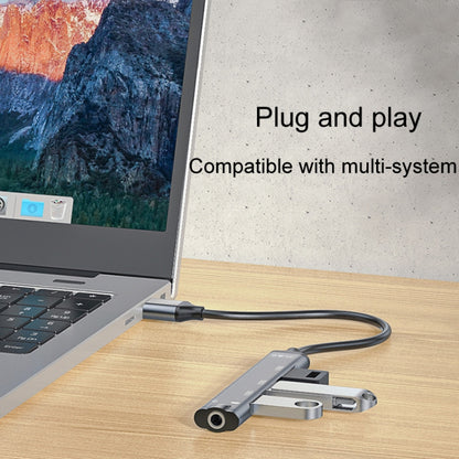 JINGHUA N800 Drive Free Sound Card Computer To Docking Station With Audio Interface, USB, Type-C