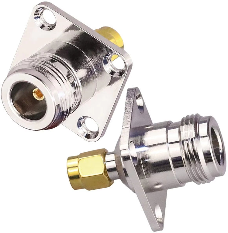 N Female To SMA Male RF Coaxial Connector, N Female To SMA Male