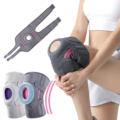 Sports Protection Knee Pads Meniscus Protection Cover Patella Brace With Double Anti-slip Strip
