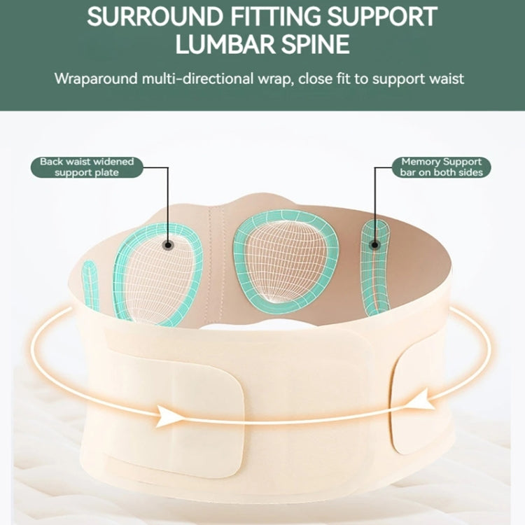 Ultra-thin Waist Belt Lumbar Support Breathable Back Spine Support Corset, S, M, L, XL