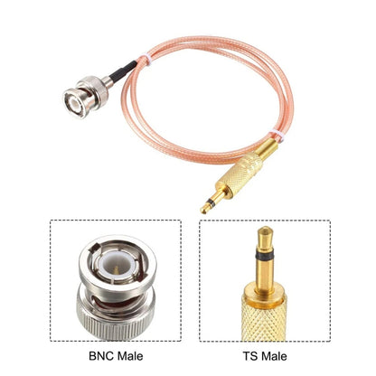 Stereo Adapter Coaxial Power Audio RG316 Cable, BNC Male To 3.5mm Male, BNC Female To 3.5mm Male