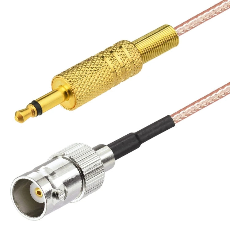 Stereo Adapter Coaxial Power Audio RG316 Cable, BNC Male To 3.5mm Male, BNC Female To 3.5mm Male