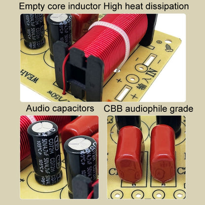 High Medium And Low 3-Way Audio Crossover Home Cinema Speaker Divider, 305A Model, 305B Model