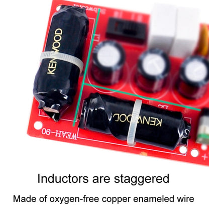 DIY Audio Bass Crossover Solderless High Power Divider, WEAH-90A