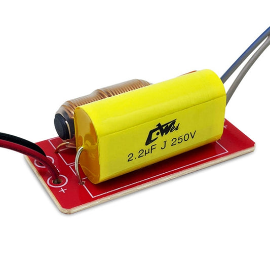WEAH-T-5 Car Modification Tweeter Crossover Hi-Fi Audio Divider, A Model 2.2UF, B Model 2.5UF, C Model 4.7UF