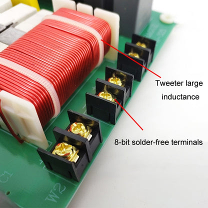 One High Two Low Powered Stage Speaker Crossover Boards High-Fidelity Audio 3-Way Crossover, PA-325