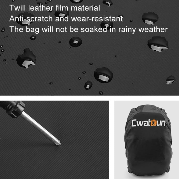 Cwatcun D136 Generation 1 Large Camera Trolley Shoulder Bag Large Capacity Outdoor Photography Storage Case, D136