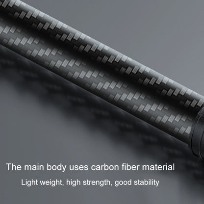 Car Phone Mount Extension Arm Double Jointed Swivel Adjustment Carbon Fiber Bracket Connecting Rod, 140mm For 20mm Ball Head, 170mm For 25.4mm Ball Head