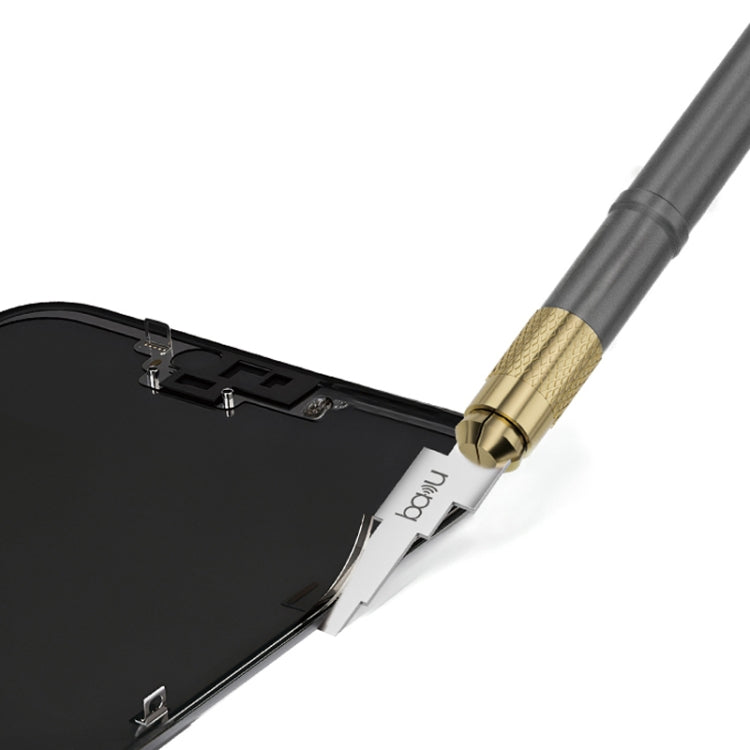 BAKU BA-214 Multi-Function LCD Repair Scraper 0.2mm Thickness Screen CPU Glue Remover Tool, BA-214