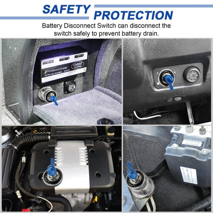 RV Yacht Anti-leakage Battery Power Main Switch, Without Accessories, With Accessories