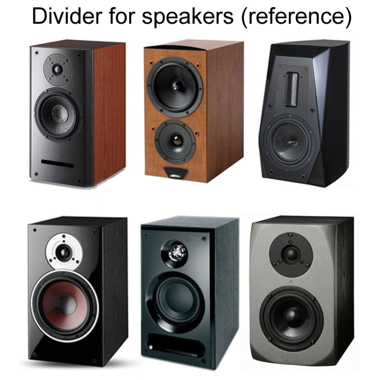 High And Low 2-Way Audio Crossover Bookshelf Speaker Conversion Divider, D231