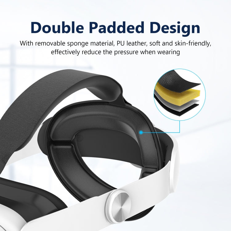 For Meta Quest 3 VR Headset Comfort Sponge Head Strap Replacement Parts, Sponge Headset