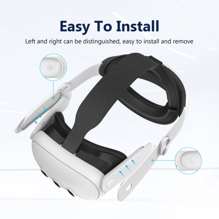 For Meta Quest 3 VR Headset Comfort Sponge Head Strap Replacement Parts, Sponge Headset