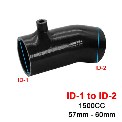 For Mazda 3 6 CX-4 Axela Atenza Intake Silicone Hose High Flow Cold Air Intake Pipe Turbo Intercooler, 1.5L-60-BK, 1.5L-60-RD, 2.0L-70-BK, 2.0L-70-RD, 2.5L-76-BK, 2.5L-76-RD