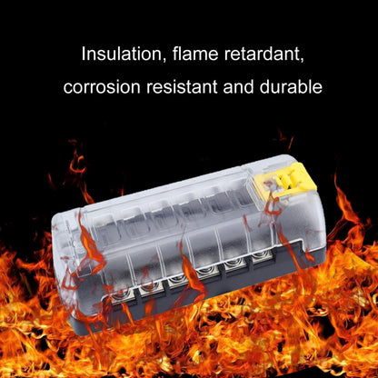 6-Way Plug-In Insulated Cover Fuse Box For Cars Yachts, Standard, Upgraded Version A, Upgraded Version B, Enhanced Version A, Enhanced Version B