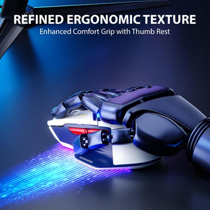 Inphic IN9 Tri-mode Wireless Bluetooth Gaming Office Computer Mouse