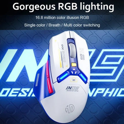 Inphic IN9 Tri-mode Wireless Bluetooth Gaming Office Computer Mouse