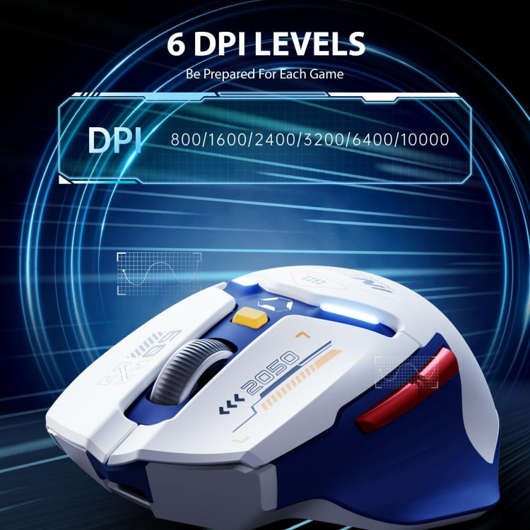 Inphic IN9 Tri-mode Wireless Bluetooth Gaming Office Computer Mouse