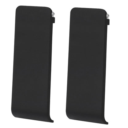 For Nintendo Switch Console 2pcs Replacement Kickstand Back Shell Holder, Transparent White, Black, White, Red, Blue