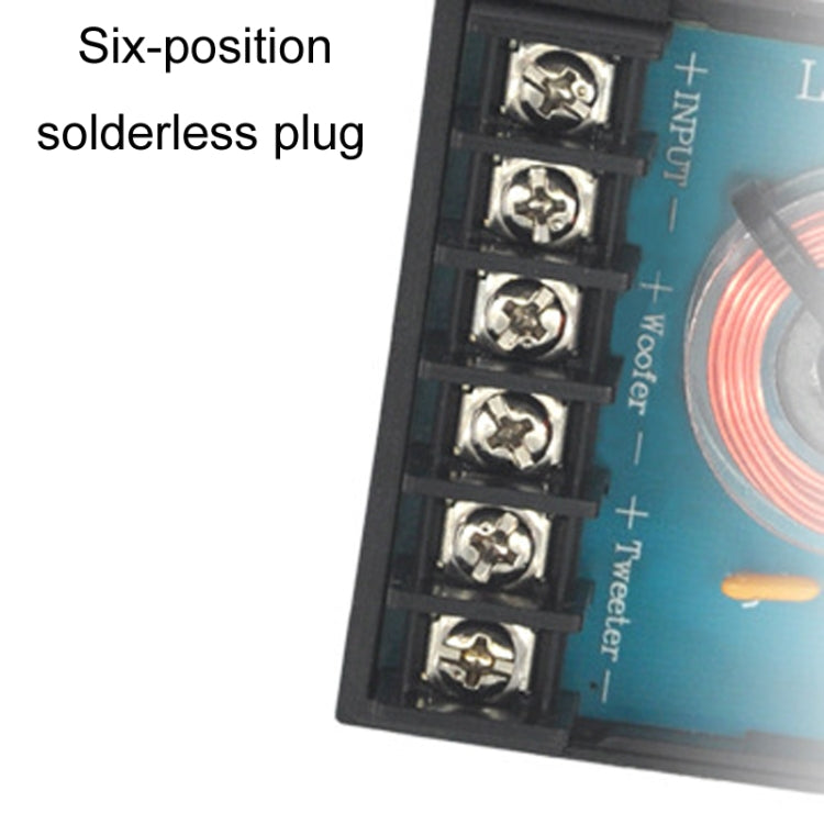 WEAH-2001 High And Low 2-Way Audio Crossover Car Speaker Conversion Divider, WEAH-2001