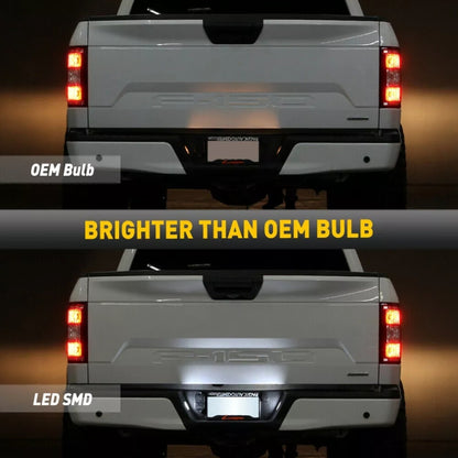 2pcs For 2015 Ford F-150 Raptor LED License Plate Light, 2pcs