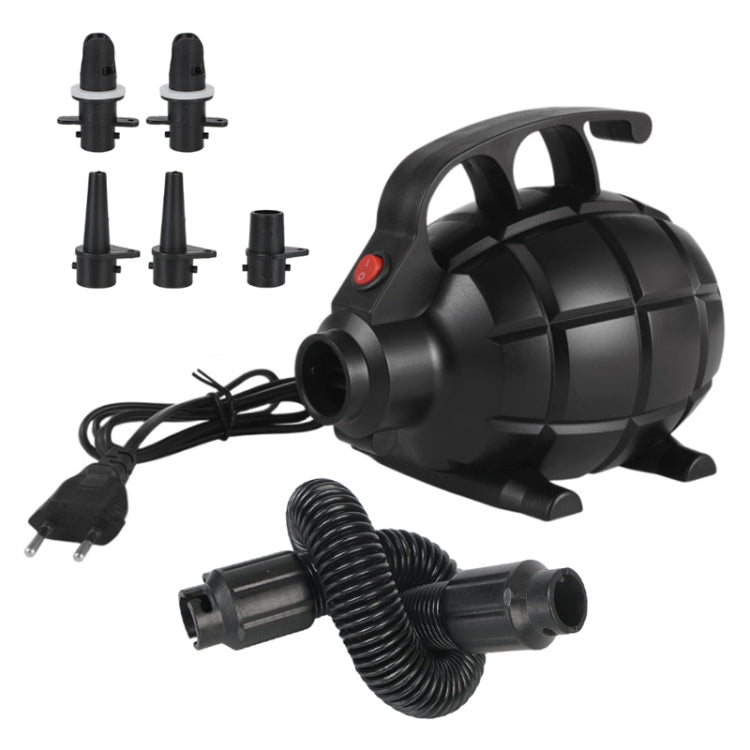 Electric Air Pump Household Inflatable Pump 600W High Power Electric Inflator, EU Plug, US Plug