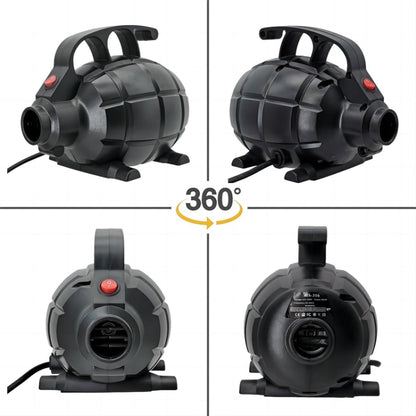 Electric Air Pump Household Inflatable Pump 600W High Power Electric Inflator, EU Plug, US Plug