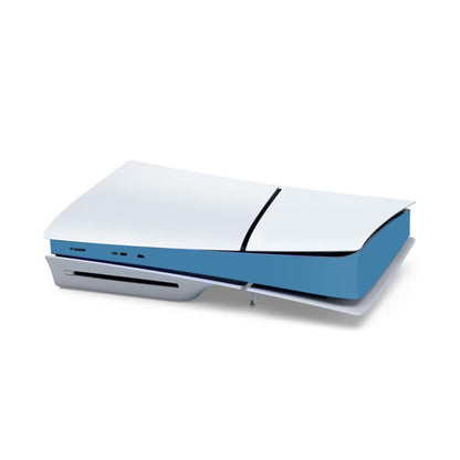 For PS5 Slim Console Middle Sticker Scratch Resistant Digital Optical Drive Version Universal Sticker, Frosted Black, Starlight Blue, Star Pink, Carbon Fiber Black, Carbon Fiber Dark Blue, Carbon Fiber Pink