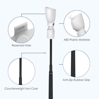 For Meta Quest 3S / 3 Controller Golf Club With Scale And Adjustable Length