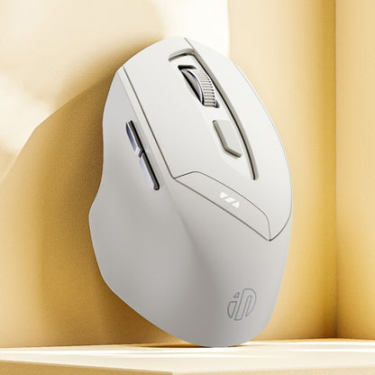 Inphic DR6 2.4G Wireless + Bluetooth 5.0/4.0 Tri-mode Charging Mute Office Gaming Computer Mouse, DR6