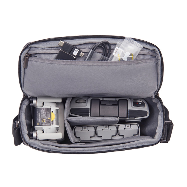 For DJI Mini 4K / Mini 2 SE / Mini 2 Portable Waterproof Shoulder Bag Messenger Bag, Mini 4K  Black