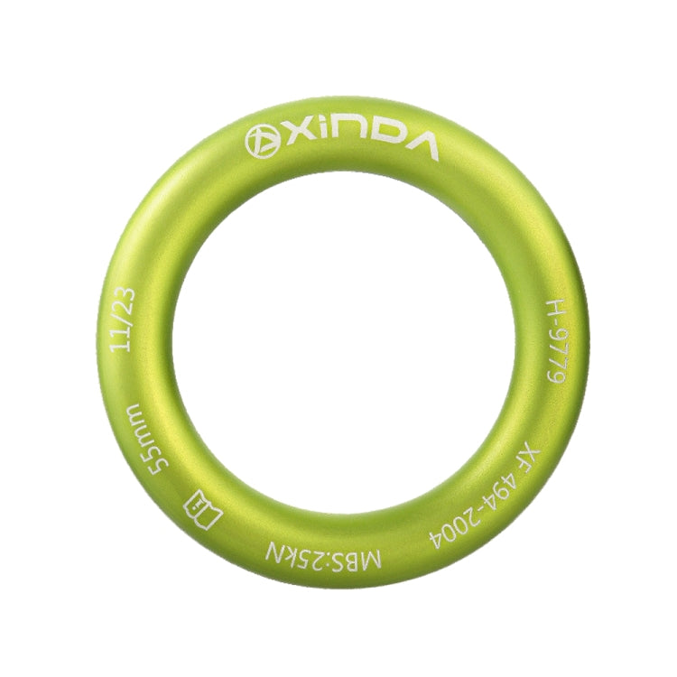 XINDA HH-9779 High-strength Seamless Outdoor Rock Climbing Equipment Connecting Ring