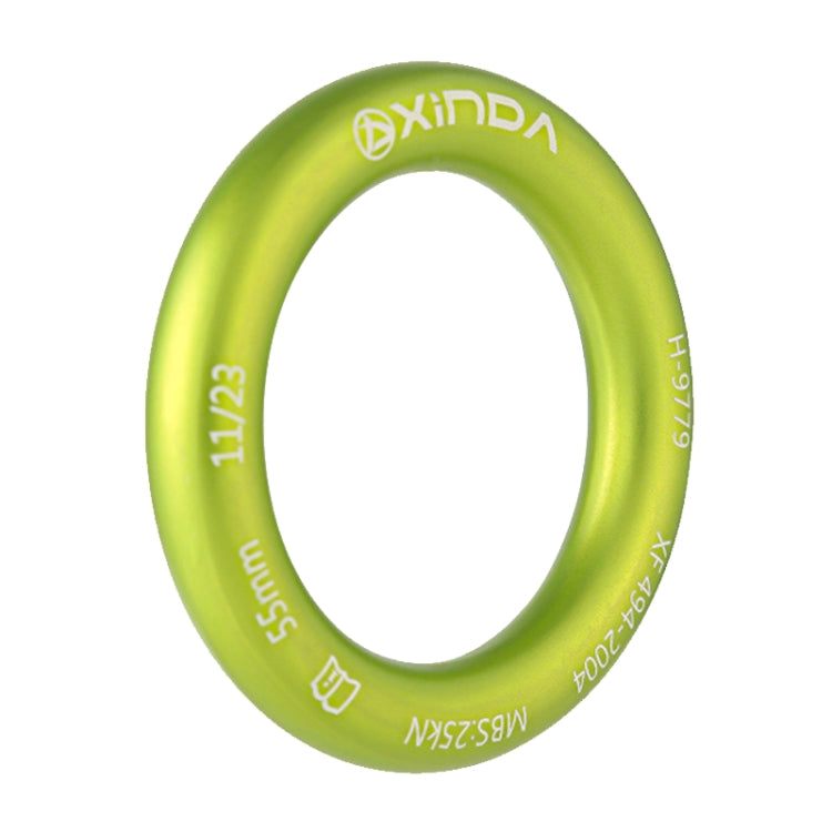 XINDA HH-9779 High-strength Seamless Outdoor Rock Climbing Equipment Connecting Ring