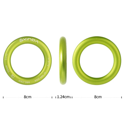 XINDA HH-9779 High-strength Seamless Outdoor Rock Climbing Equipment Connecting Ring