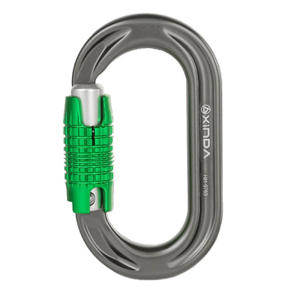 XINDA HH-9769 22/24kN High-strength Outdoor Rock Climbing Load-bearing Lock, Straight, Threaded, Two-stage, Three-stage