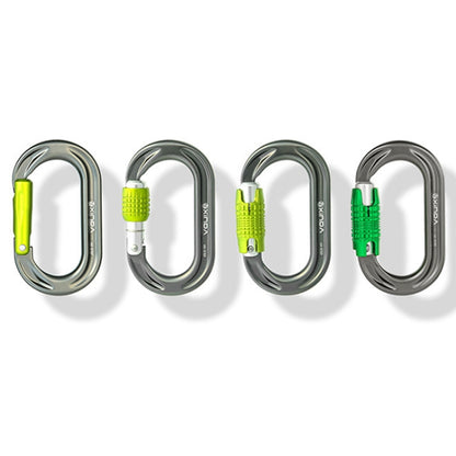 XINDA HH-9769 22/24kN High-strength Outdoor Rock Climbing Load-bearing Lock, Straight, Threaded, Two-stage, Three-stage