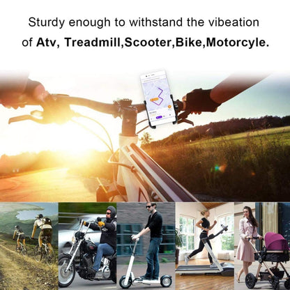 Bicycle Phone Holder Universal Aluminum Alloy Electric Bike Mount, PROMEND SJJ-297E Rearview Mirror Model, PROMEND SJJ-297B Handlebar Stand Model