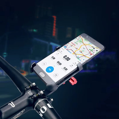 PROMEND Aluminum Alloy Cell Phone Holder Adjustable Angle Rotating Motorcycle Navigation Support, SJJ-299B Handlebar Stand Black, SJJ-299B Handlebar Stand Titanium Color, SJJ-299B Handlebar Stand Silver, SJJ-299E Rear View Mirror Titanium Color