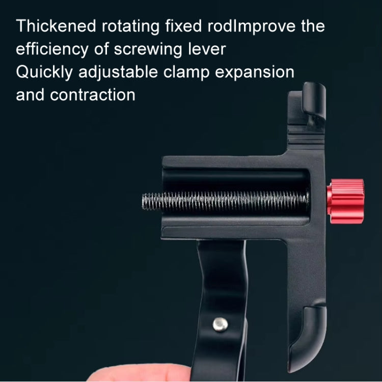 PROMEND Aluminum Alloy Cell Phone Holder Adjustable Angle Rotating Motorcycle Navigation Support, SJJ-299B Handlebar Stand Black, SJJ-299B Handlebar Stand Titanium Color, SJJ-299B Handlebar Stand Silver, SJJ-299E Rear View Mirror Titanium Color