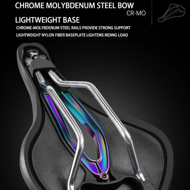 PROMEND SD-577 Bicycle Honeycomb Bionic Structure Saddle Hollow Steel Bow Breathable Comfort Saddle, SD-577