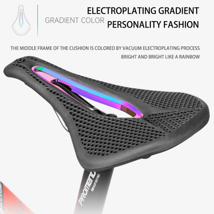 PROMEND SD-577 Bicycle Honeycomb Bionic Structure Saddle Hollow Steel Bow Breathable Comfort Saddle, SD-577